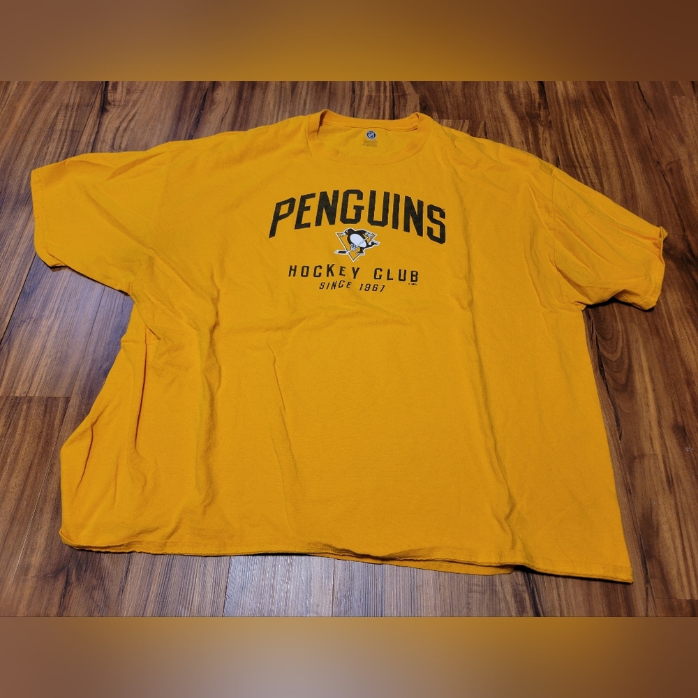 Pittsburgh Penguins NHL Big & Tall Short Sleeve Shirt, Tag Size 4XL